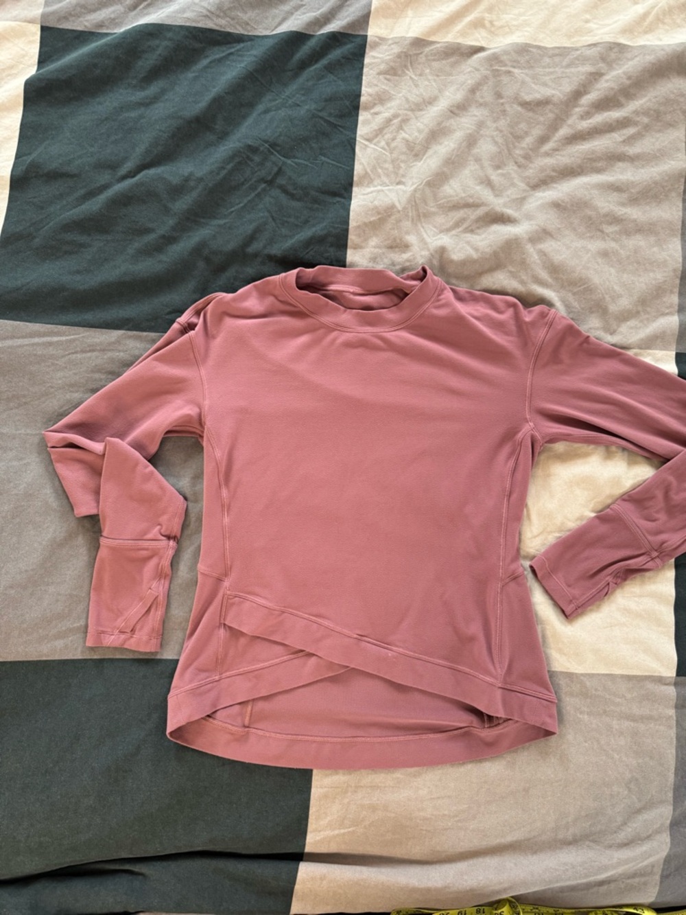 LULULEMON EUC CLOSE TO CROSSING LONG SLEEVE/ RULU/ Plumful - Picture 11 of 12